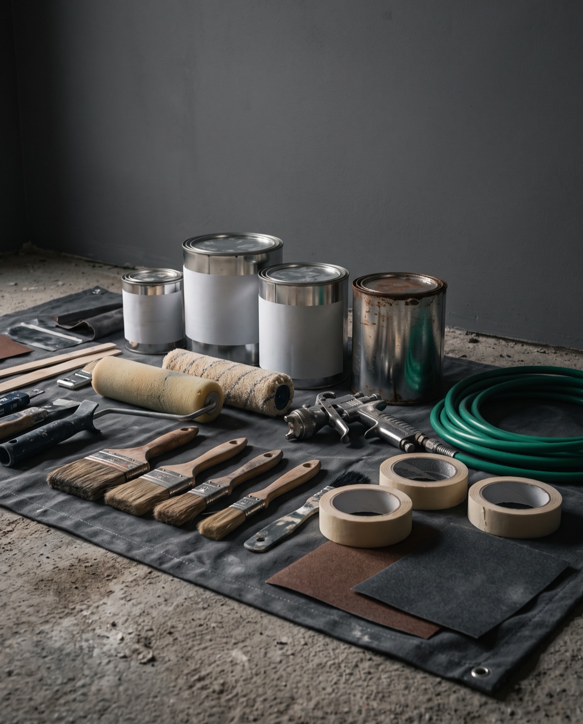 塗装の道具